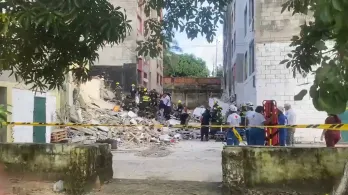 Edificio del conjunto Privilegios, de Barranquilla, colapsó.