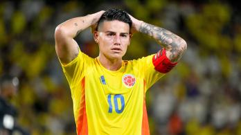 James Rodríguez en la Selección Colombia.