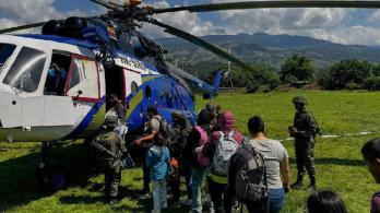 Plantón y movilización en Bogotá en solidaridad con el Catatumbo 