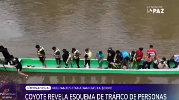 red de tráfico de personas 