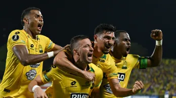 Atlético Bucaramanga rescató un empate con Fortaleza en la Copa Libertadores