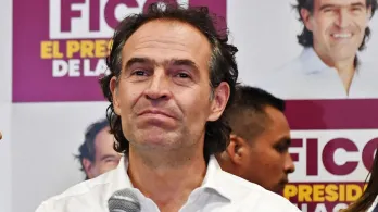 Alcalde Federico Gutiérrez en campaña.