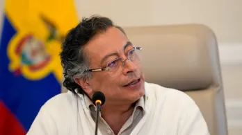 Presidente Gustavo Petro durante el Consejo de Ministros.