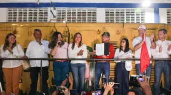 Presidente Petro le apuesta al tren. / Foto: Presidencia.