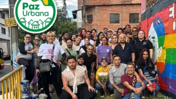 Paz urbana en Medellín. / Foto: Paz Urbana X.