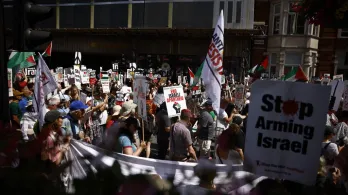 Multitudinarias manifestaciones en apoyo a Gaza