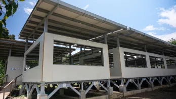 Infraestructura construida.