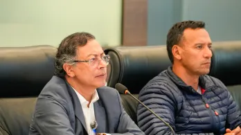 Presidente Petro y Pedro Arnulfo Sánchez en consejo extraordinario de ministros
