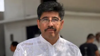 Hugo Aguilar Ortiz presidente de la Corte Suprema de México. / Foto: AFP.