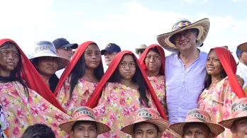 Petro sobre la desnutrición infantil. / Foto: Presidencia.