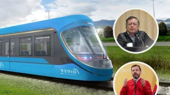 Regiotram y tranvías por Bogotá Humana y Galán. / Fotos: Regiotram y AFP.