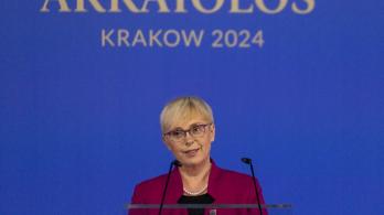Presidenta de Eslovenia.