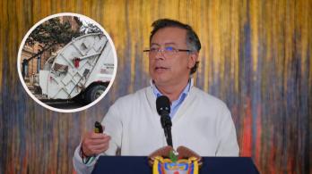 Petro sobre sistema de recolección de basuras. / Foto: Presidencia y Bogotá.