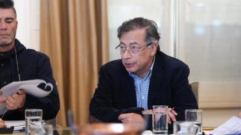 Presidente Petro durante un Consejo de Ministros