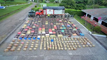 Ejército incautó 8,6 toneladas de marihuana en Huila: el mayor golpe al narcotráfico en los últimos 4 años