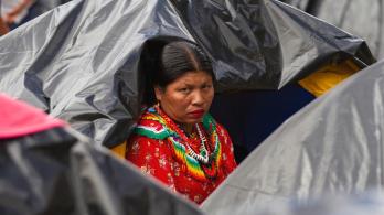 Comunidad Emberá. / Foto: AFP.