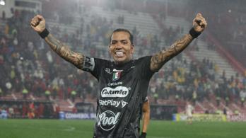 Dayro Moreno, goleador de la Sudamericana. / Foto: AFP.