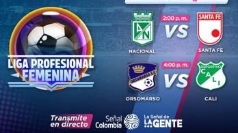 Liga femenina por Señal Colombia. / Foto: RTVC.