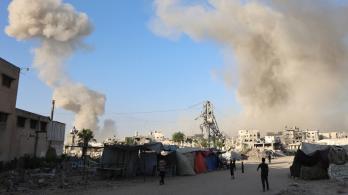 Bombardeos para evacuación en Gaza. / Foto: AFP.