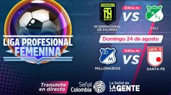 Liga femenina por Señal Colombia. / Foto: RTVC.