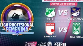 Liga femenina por Señal Colombia. / Foto: RTVC.