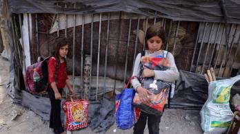 Niños Franja de Gaza. / Foto: AFP. 