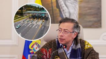 Petro sobre peajes en Colombia. / Foto: Presidencia y ANI.