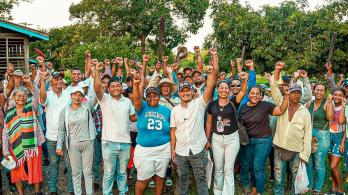 Entrega de tierras en Córdoba. / Foto: ANT.
