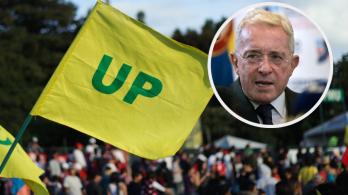UP le responde al expresidente Uribe Vélez. / Fotos: UP y AFP.