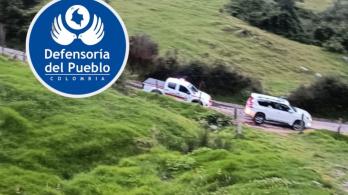 Defensoría sobre Valeria Afanador. / Foto: Alcaldía Cajicá y Defensoría.
