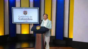 Presidente Petro durante la Instalación XXVIII - Encuentro de la Jurisdicción Ordinaria, “Justicia somos todos”