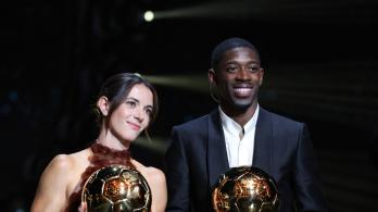 Aitana Bonmatí y Ousmane Dembélé