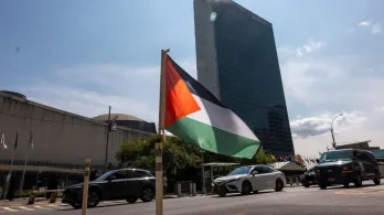 Bandera de Palestina.