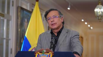 Presidente Petro durante la alocución presidencial del 14 de septiembre
