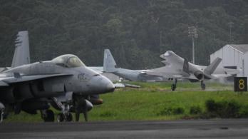 Cazas F-35 de EE.UU sobrevuelan Puerto Rico. / Foto: AFP.