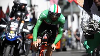 Filippo Ganna se quedó con la crono individual de La Vuelta 2025
