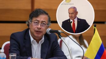 Petro crítica acción de Netanyahu. / Fotos: Presidencia y AFP.