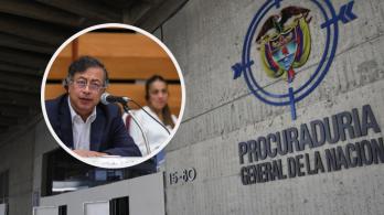 Petro sobre solicitud de la Procuraduría. / Fotos: Procuraduría y Presidencia.