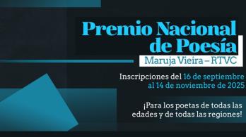 Premio Nacional de Poesía. / Foto: RTVC.