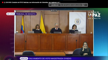 Leonor Oviedo defiende legalidad de interceptaciones en caso Uribe