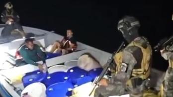 Incautación de cocaína. / Foto: Captura de video.