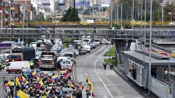 Protestas de motociclistas. / Foto: AFP.