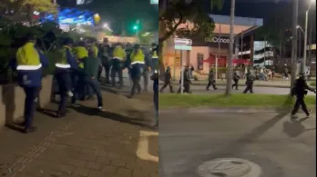 Protestas en Medellín. / Fotos: Captura de video.