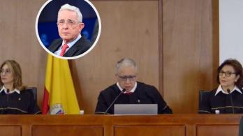 Qué sigue en el proceso contra Uribe Vélez. / Fotos: Tribunal y AFP.