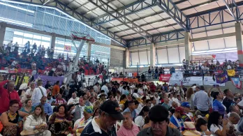 El coliseo Polisur recibieron a más de mil líderes que participan en este evento tan importante para América Latina y el Caribe dentro del marco de la Cumbre CELAC UE 2025 en Santa Marta.
