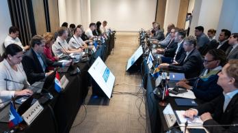 Agenda de la Celac. / Foto: Cancillería.