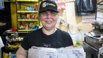 Familias beneficiadas con paneles solares. / Foto: Redes.