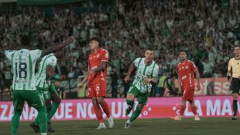 Atlético Nacional vs. América. / Foto: X Atlético Oficial.