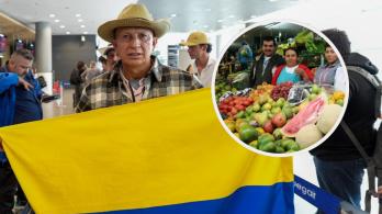 Agro colombiano en China. / Fotos: ADR y Bogotá.