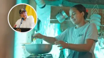 Petro sobre la pobreza energética. / Fotos: MinEnergía y Presidencia.